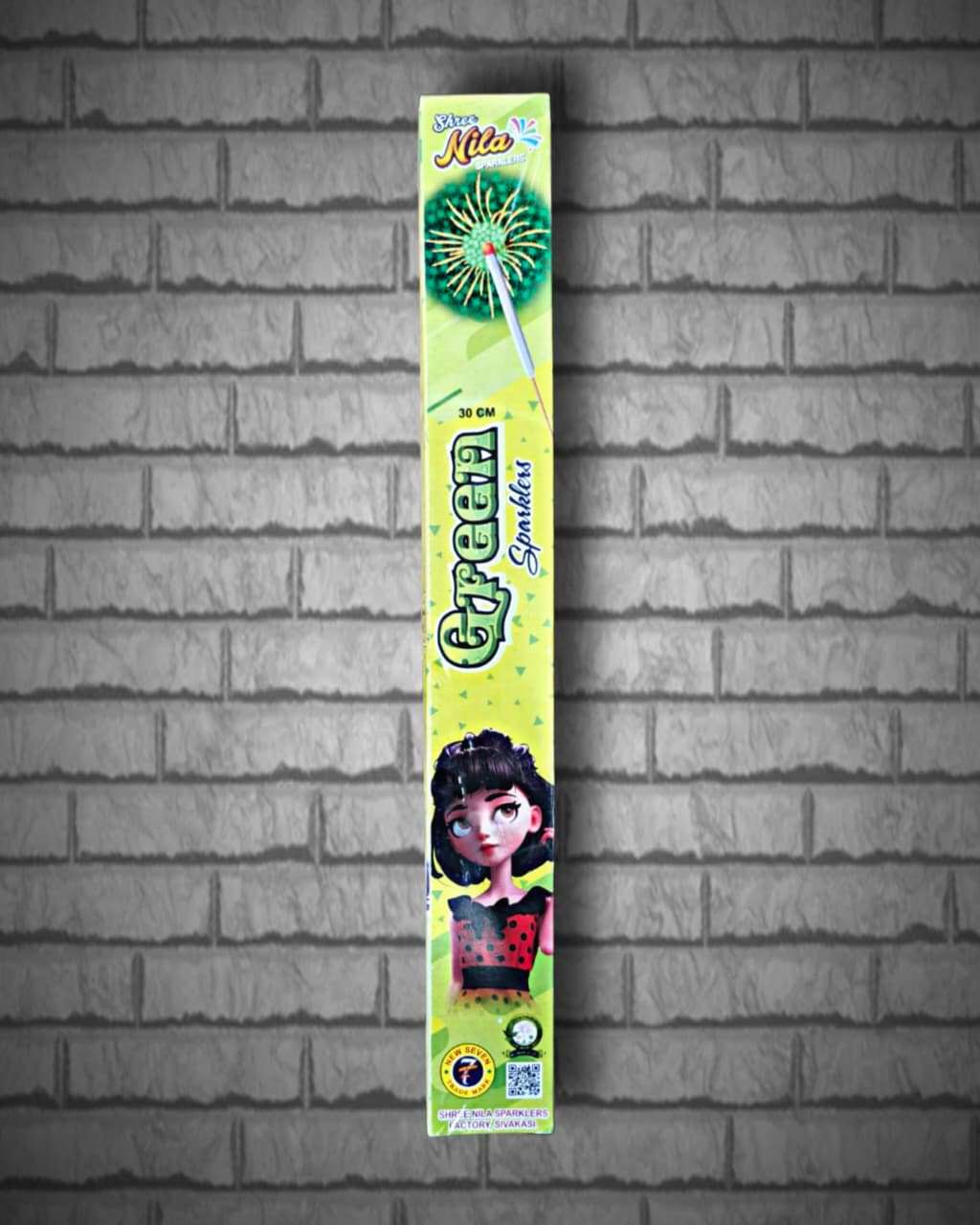 30 Cm Green sparklers